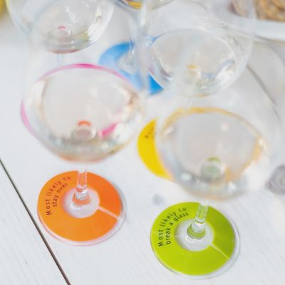 Slogan Wine Glass Names