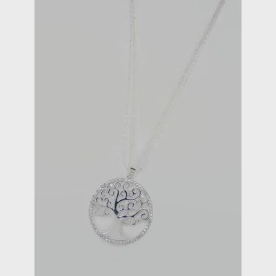 Tree of Life CZ Necklace