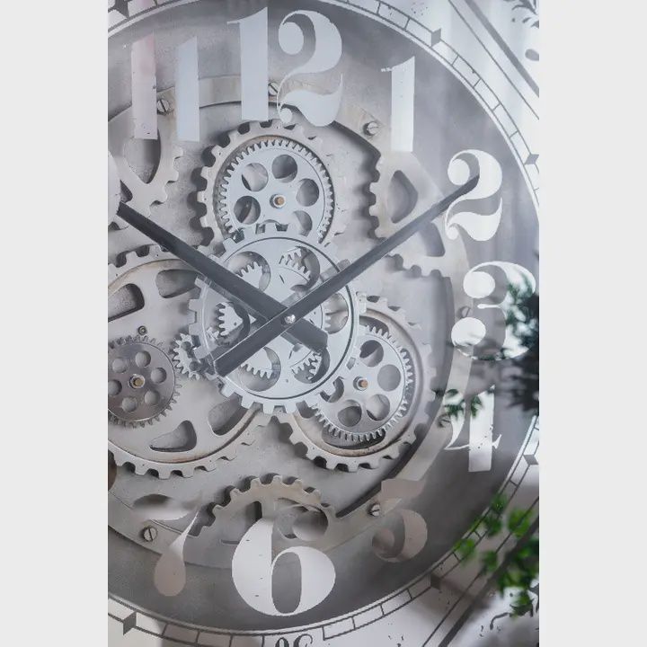 Steampunk Gears Wall Clock