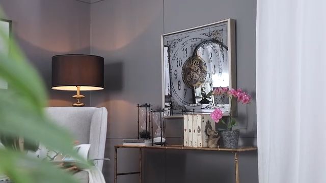 Steampunk Gears Wall Clock