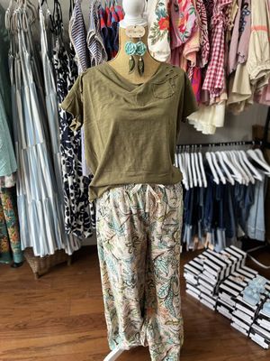 Rare Bird Reversible Drawstring Pants