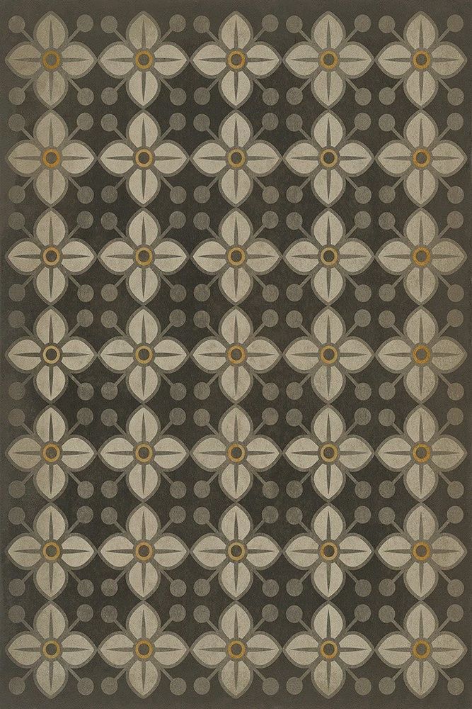 Yellow White Vintage Pattern 32 Daffodils 20x30