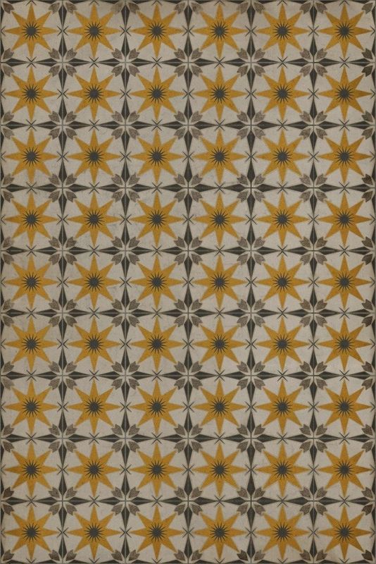 Yellow White Vintage Pattern 72 Raconteur 20x30