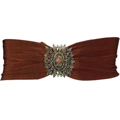 Brown Slinky Stretch Belt
