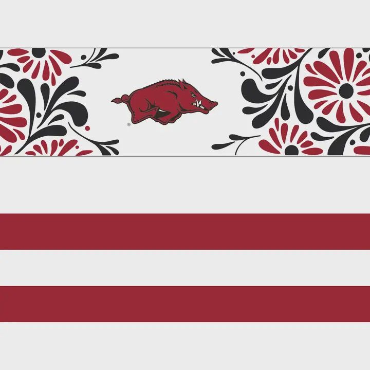 Arkansas Floral 1.5&quot; Strap