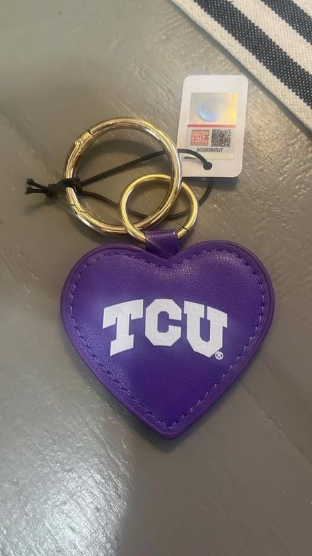 TCU Horned Frogs College Keychain