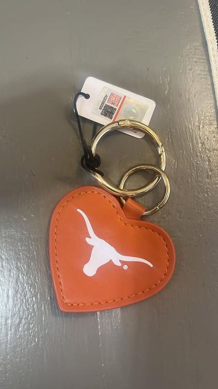 UT Longhorn College Keychain