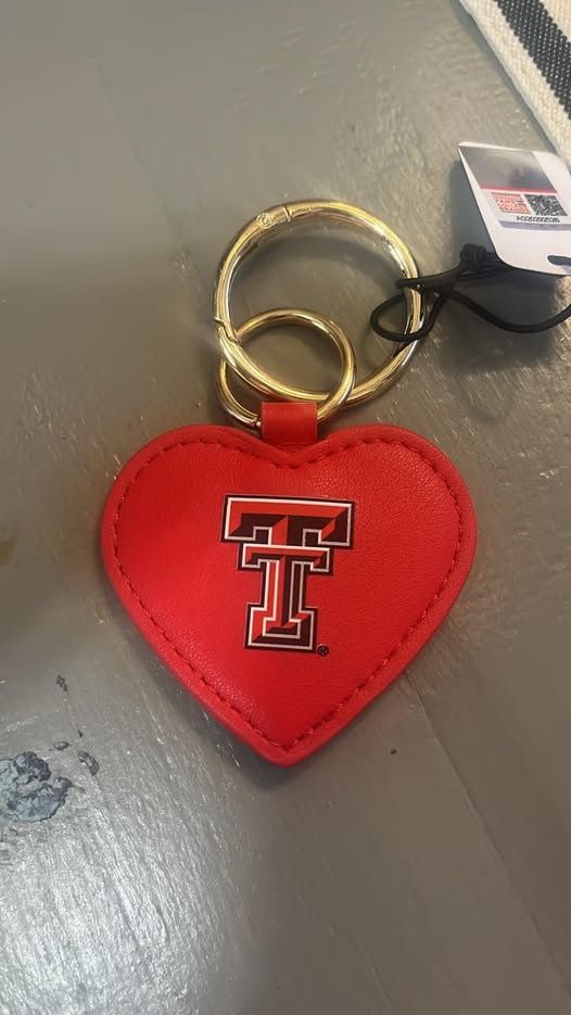 Texas Tech Red Raiders College Keychain