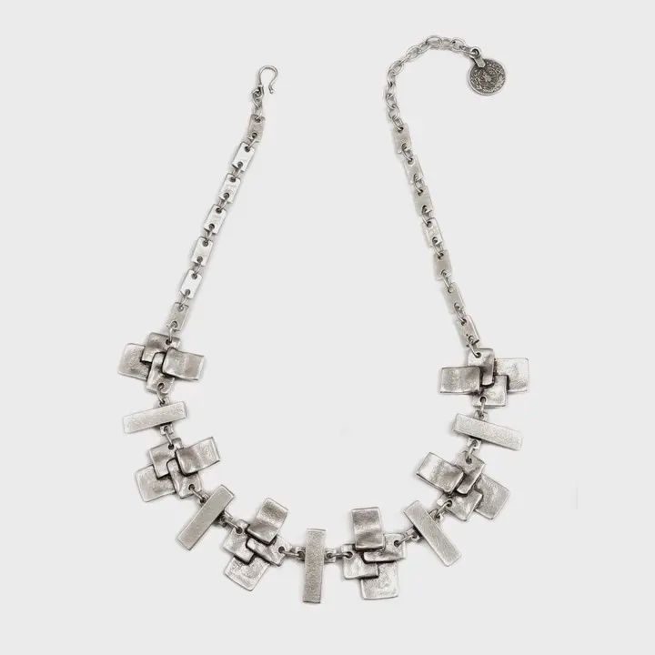 Handmade Scream Pewter Necklace- 1540