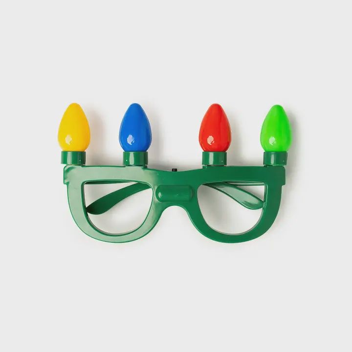 Lotsa Lites! Jumbo Flashing Holiday Glasses