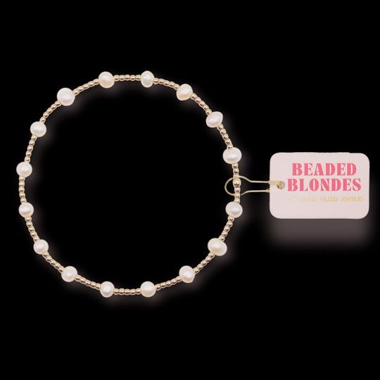 Lolo Gold &amp; Pearl Anklet