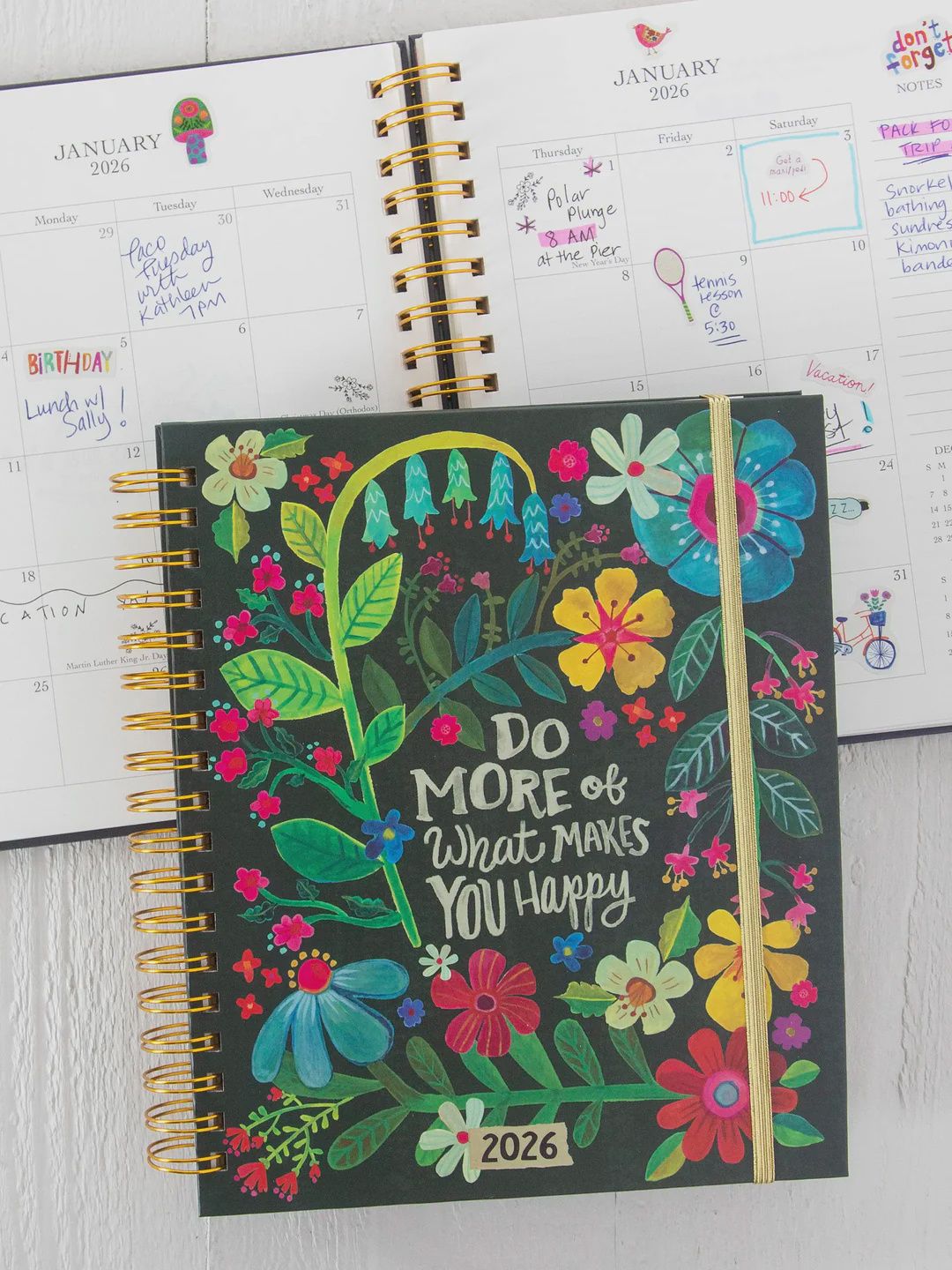 Do More Happy 17 Month Planner
