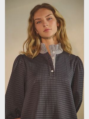 Quilted Shift Dress