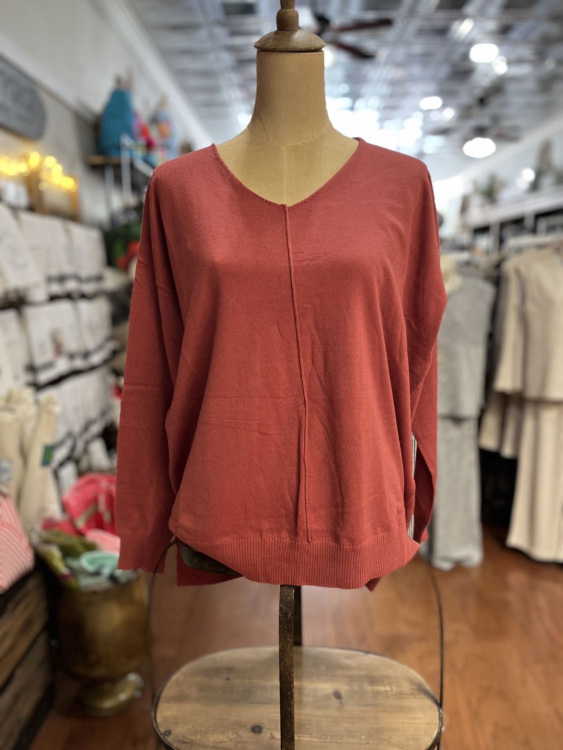 Super Soft V-Neck Sweaters
