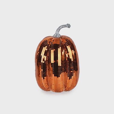 Disco Ball Pumpkin Tall