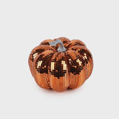 Disco Ball Pumpkin Short