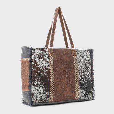 Saddle Belle Hairon Weekender Bag