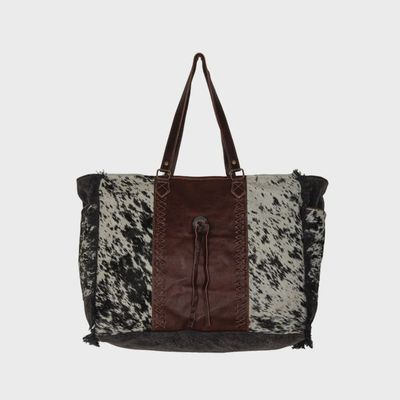 S-7372 Rosalinda Cross Stitched Weekender Bag