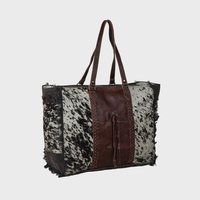 S-7372 Rosalinda Cross Stitched Weekender Bag