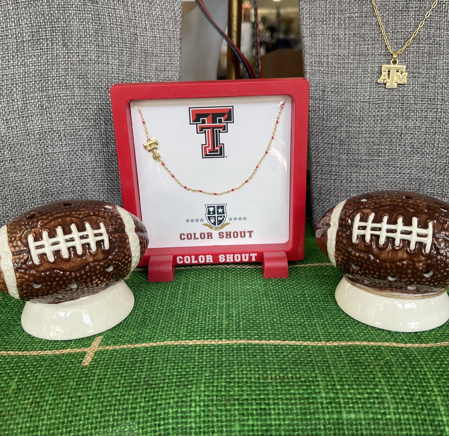 Texas Tech 18K Side Necklace