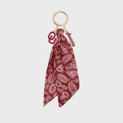 Oklahoma Sooners Bandana Bag Charm
