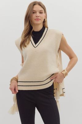 Blair Side Tie Sweater Vest