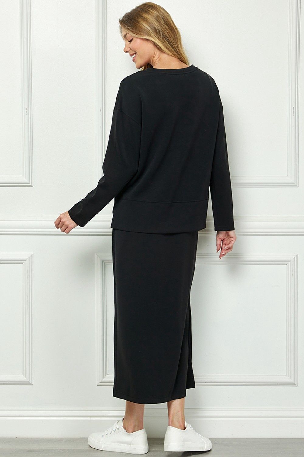 Very Soft 2-fer Dress Set