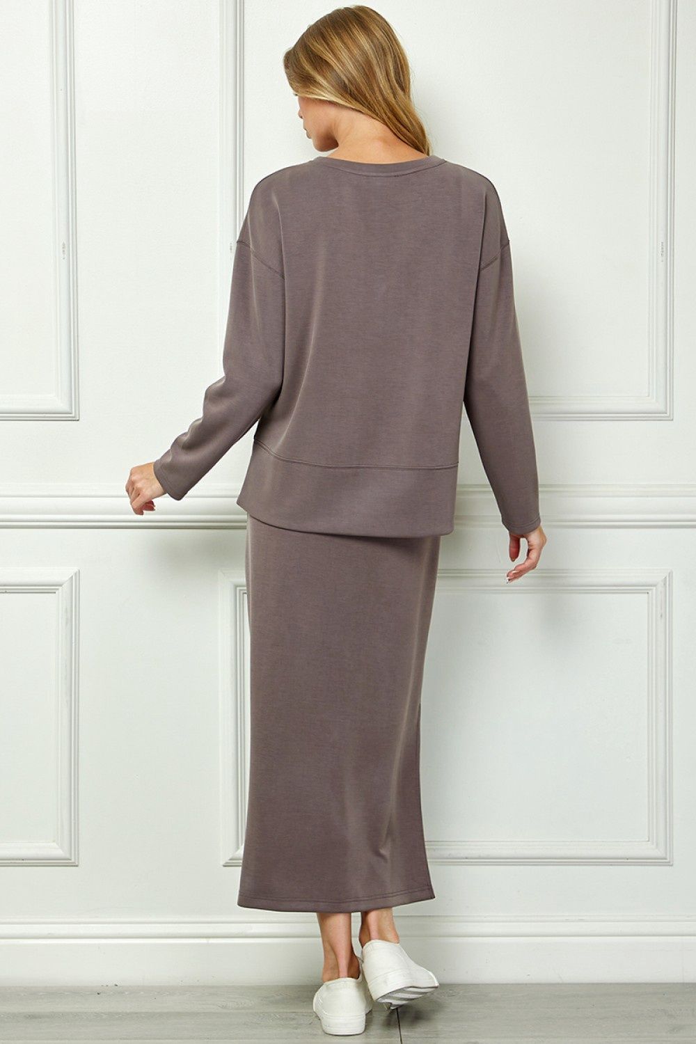 Very Soft 2-fer Dress Set