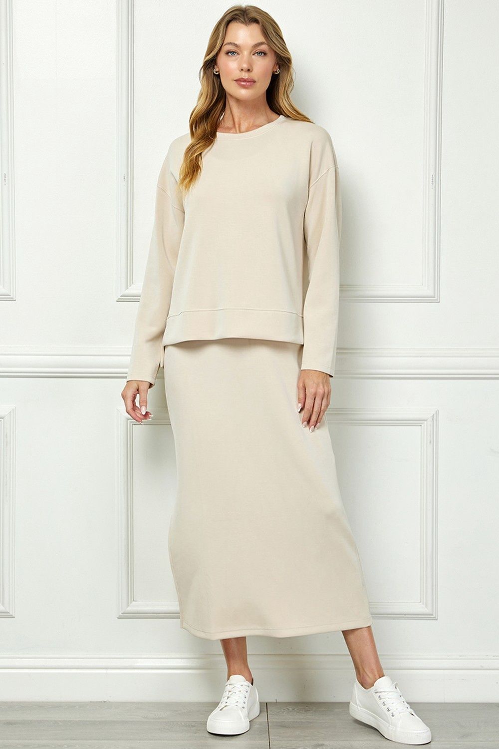 Very Soft 2-fer Dress Set