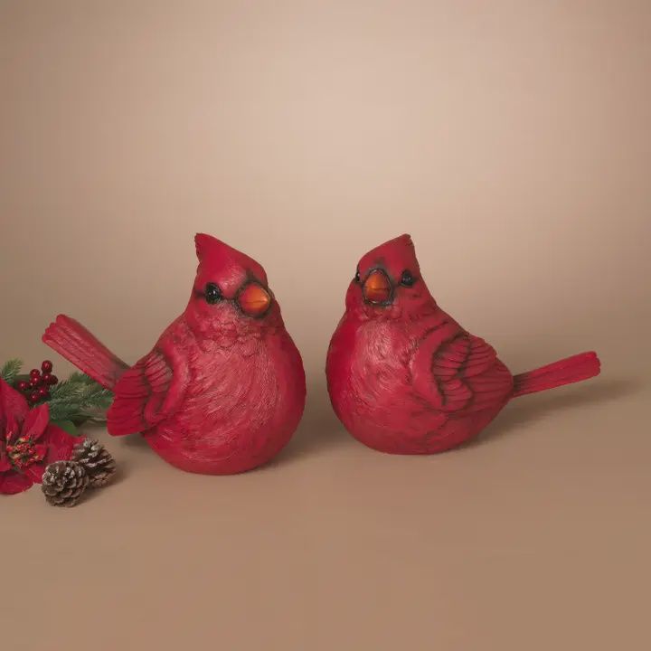 16.7&quot; L Resin Cardinal