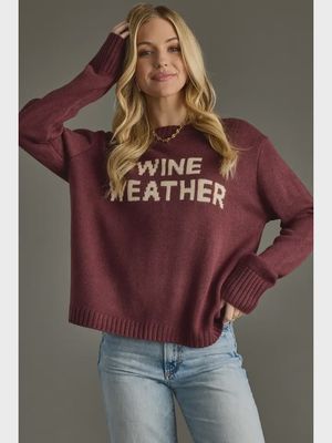 Merlot Wine Weather Sweater