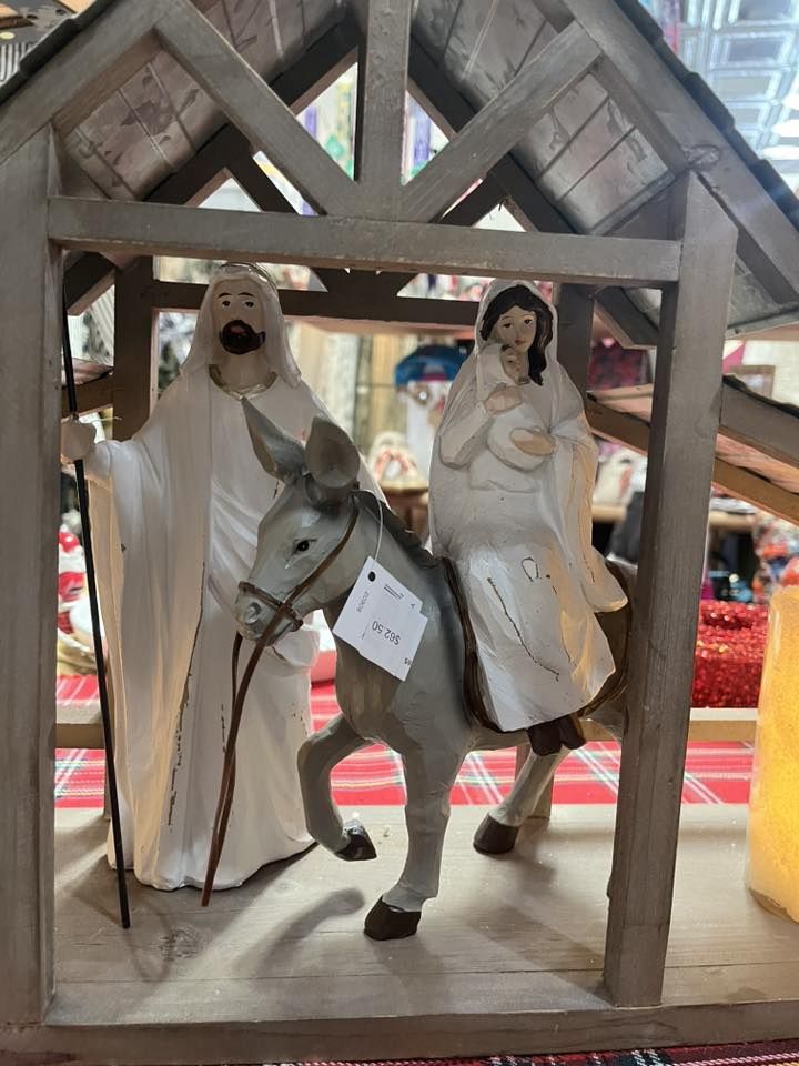 Holy Family w. Donkey