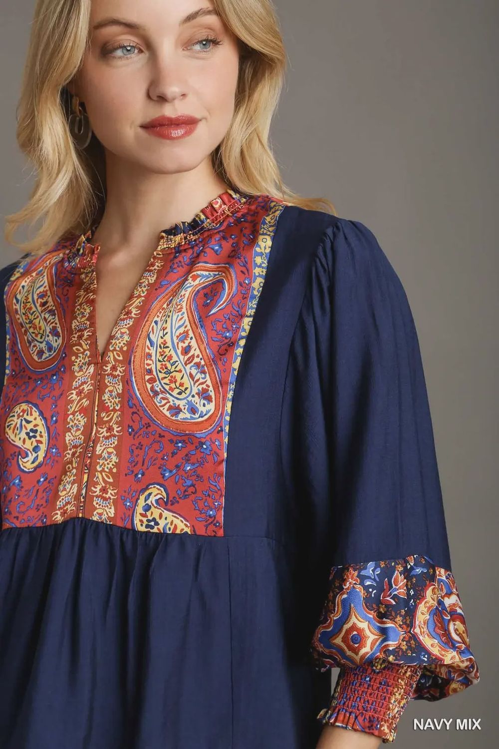 Boho Paisley Blouse