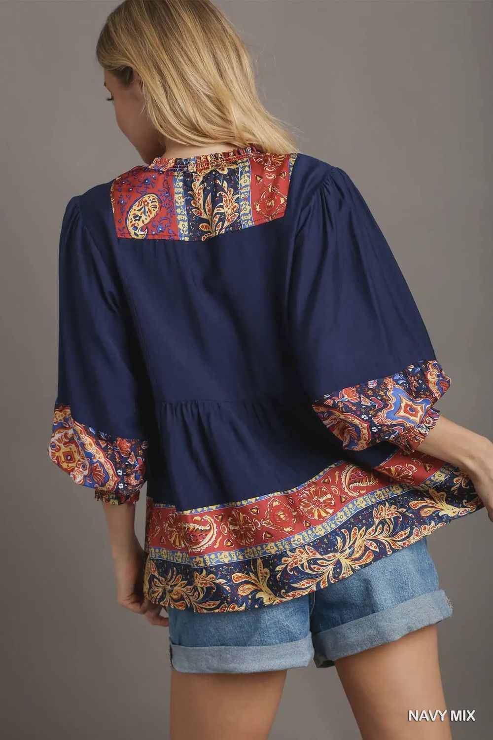 Boho Paisley Blouse
