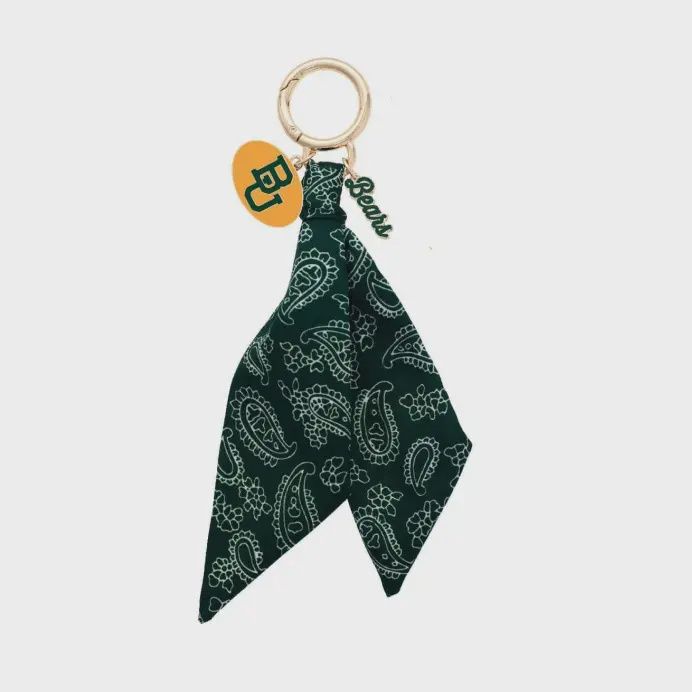 Baylor Bears Bandana Bag Charm