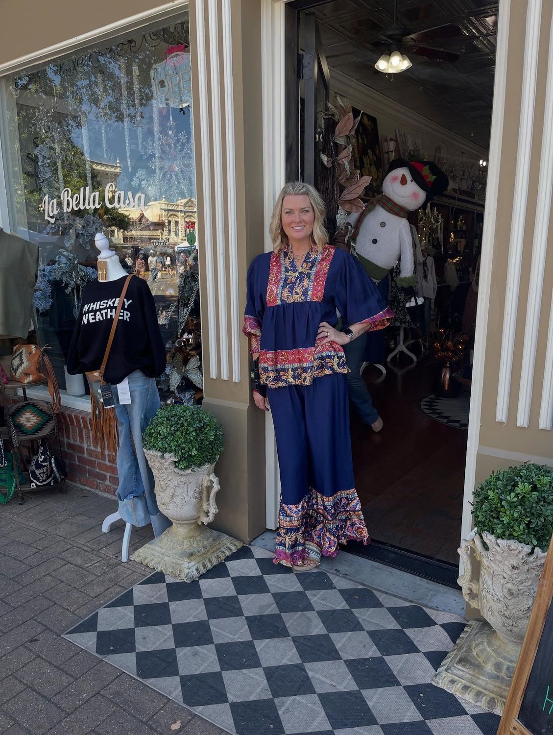 Boho Flare Paisley Hem Pant