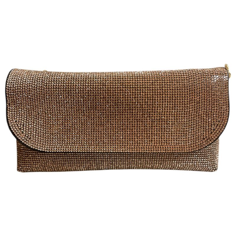 Glitter Crossbody Bag, Colour: Rose Gold