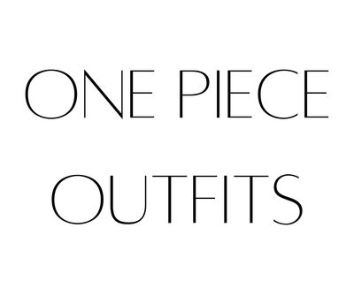 One Piece Outfits