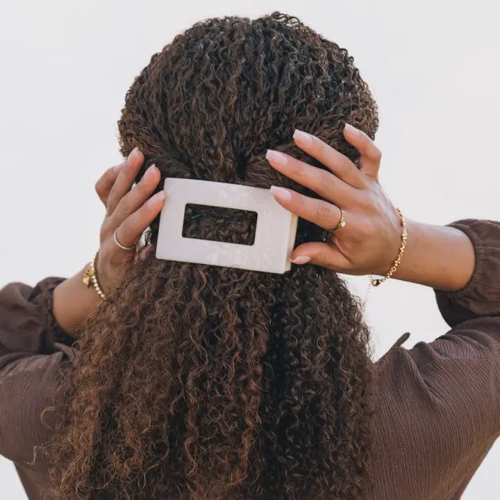 Teleties Rectangle Hair Clip