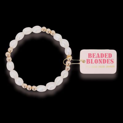 Willow Pearl Bracelet in Gold