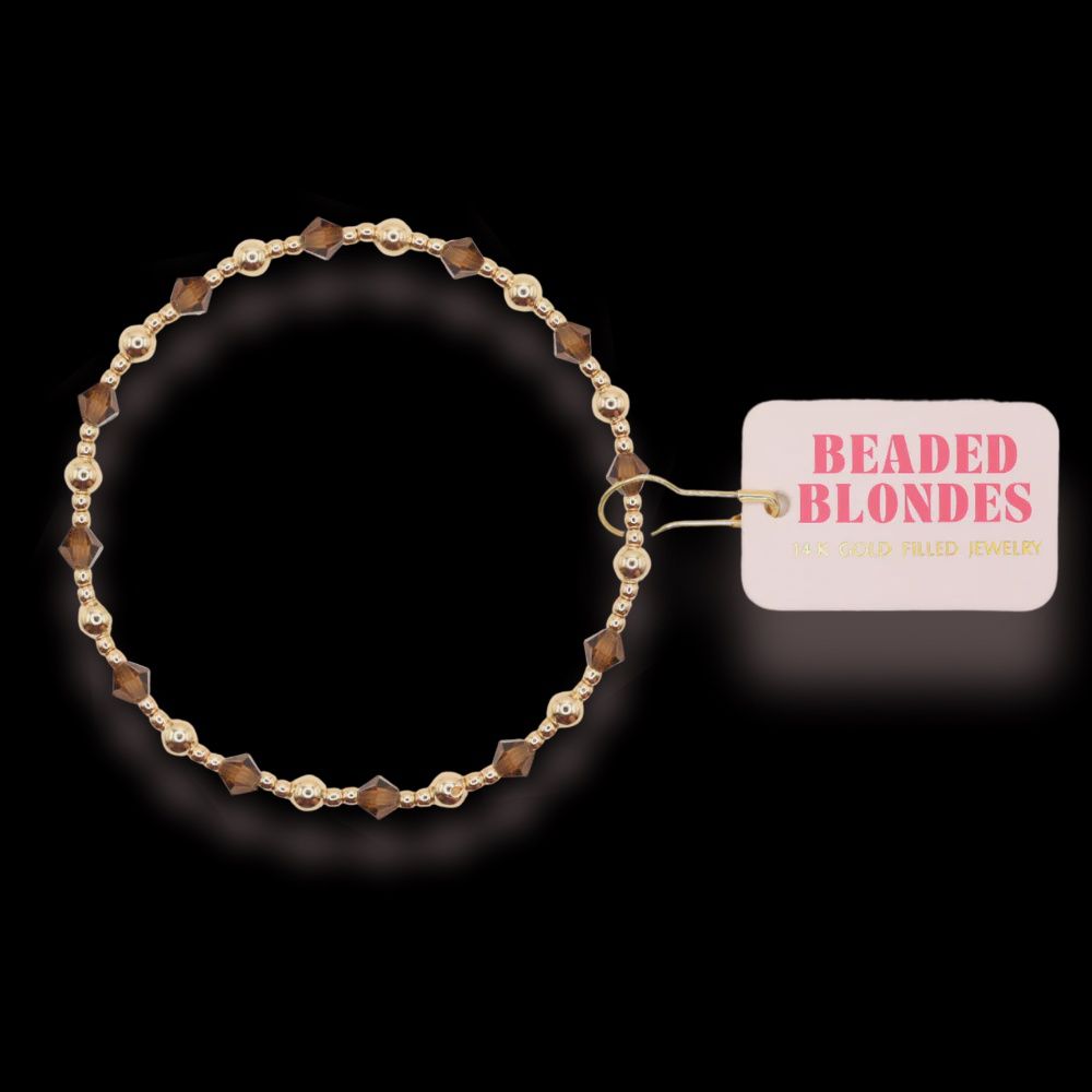 Cocoa Brown June Bracelet
