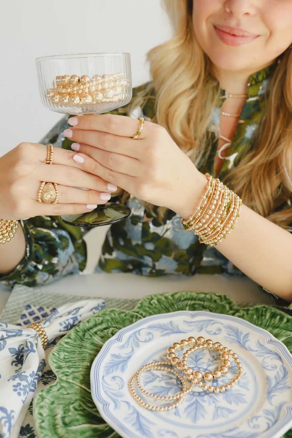 Olive Green June Bracelet