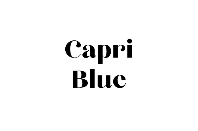 Capri Blue