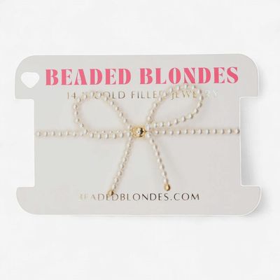 Pearl Bow Bracelet