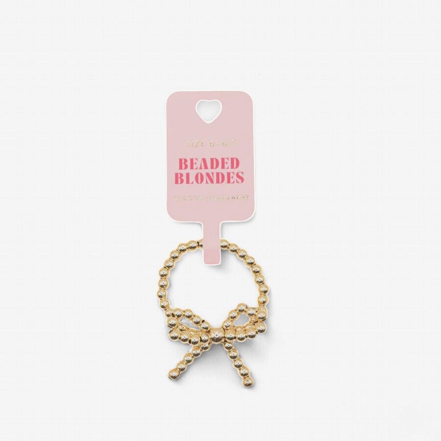 Gold Bow Ring