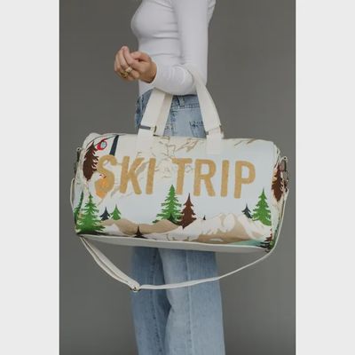 Ski Resort Scene Duffel