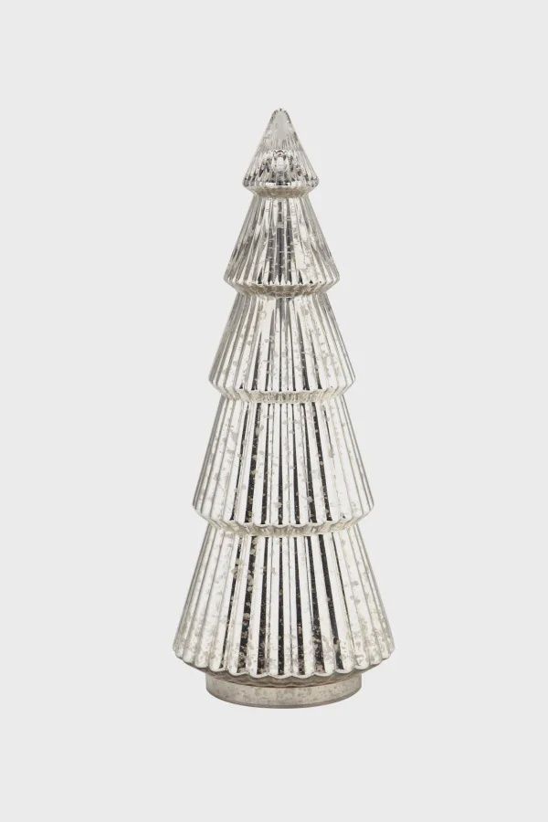 Mercury Glass Tree, Size: 21.5" H