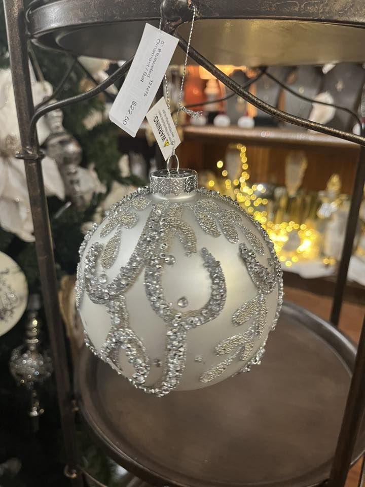 5" Bejeweled Ornament, Colour: Ball