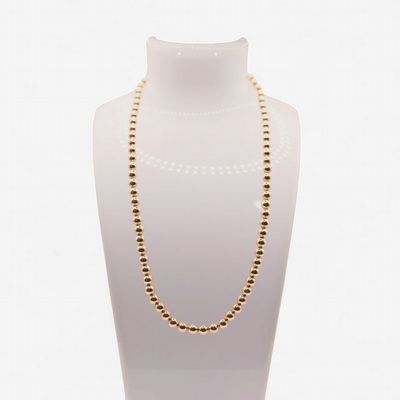 5MM Gold Beaded 16" Necklace