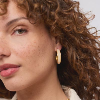 Julie Vos Carnaby Hoop- Medium